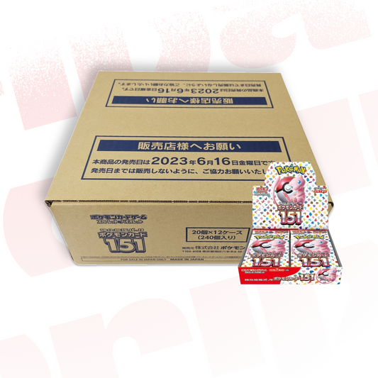 151 Scarlet & Violet Booster Case sv2a - 12 Boxes