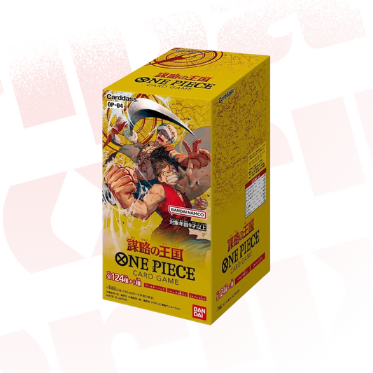 One Piece Kingdoms of Intrigue OP-04 Booster Box