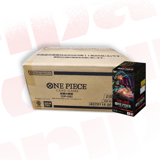One Piece Twin Champions OP-06 Booster Case - 12 Boxes